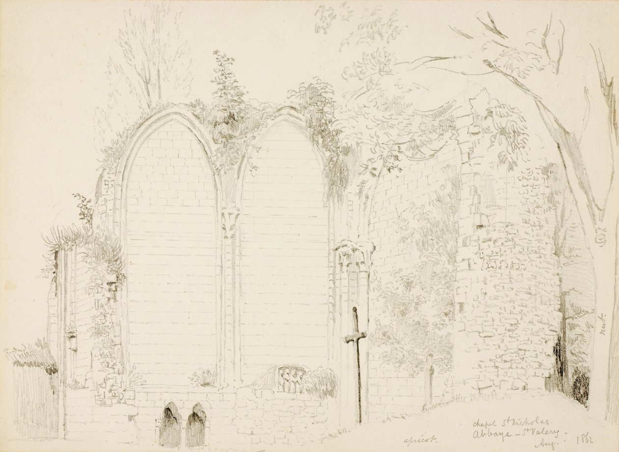 Chapel of St. Nicholas, St. Valery by Miner Kilbourne Kellogg