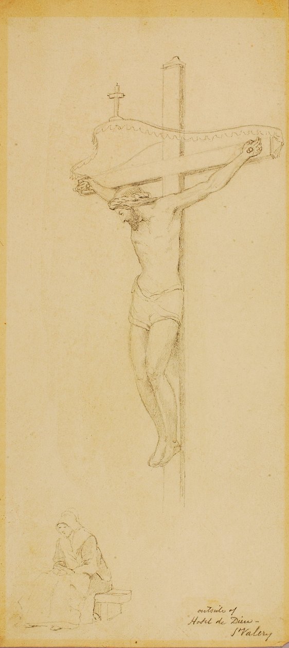 Crucifix, St. Valery by Miner Kilbourne Kellogg