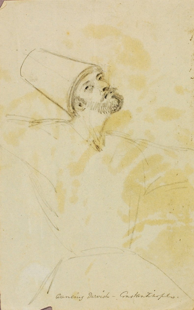 Dancing Dervish, Constantinople by Miner Kilbourne Kellogg