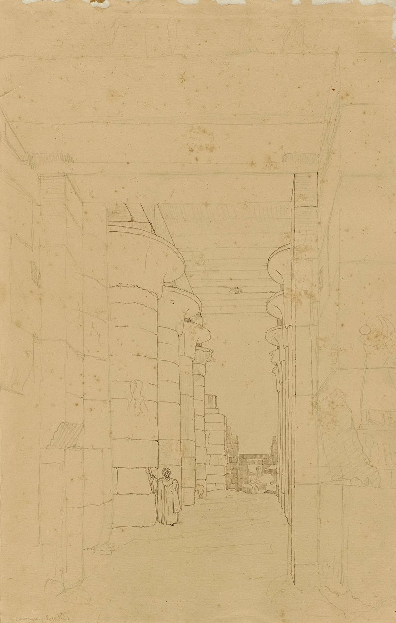 Egyptian Temple by Miner Kilbourne Kellogg