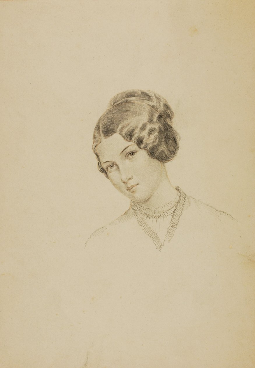 Head of a Lady by Miner Kilbourne Kellogg