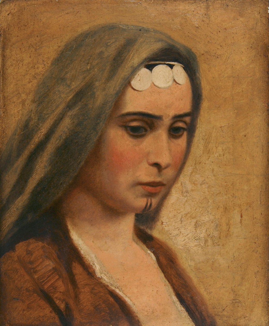 Head of an Arab Girl by Miner Kilbourne Kellogg