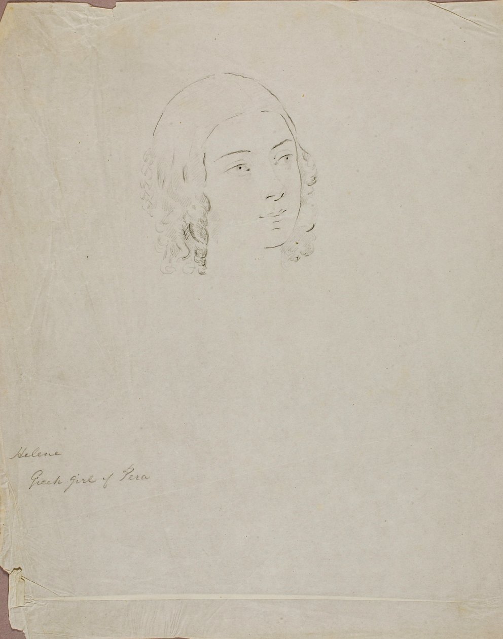 Helene, Greek Girl of Pera by Miner Kilbourne Kellogg