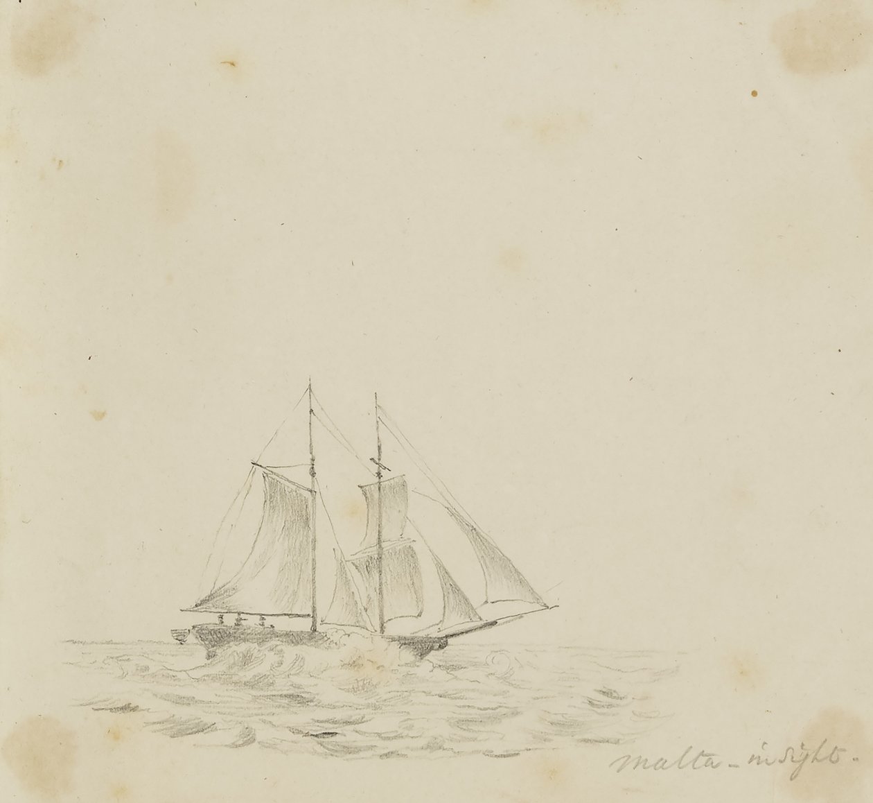 Malta (Ship) by Miner Kilbourne Kellogg