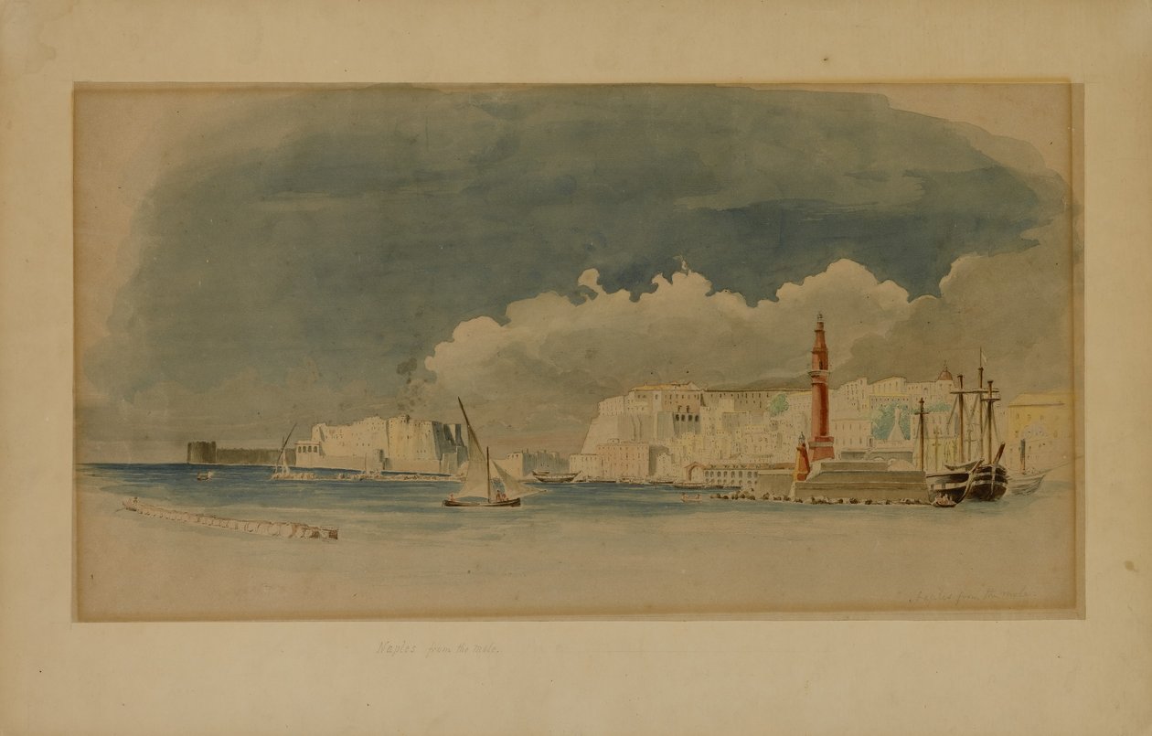 Naples from the Moli by Miner Kilbourne Kellogg