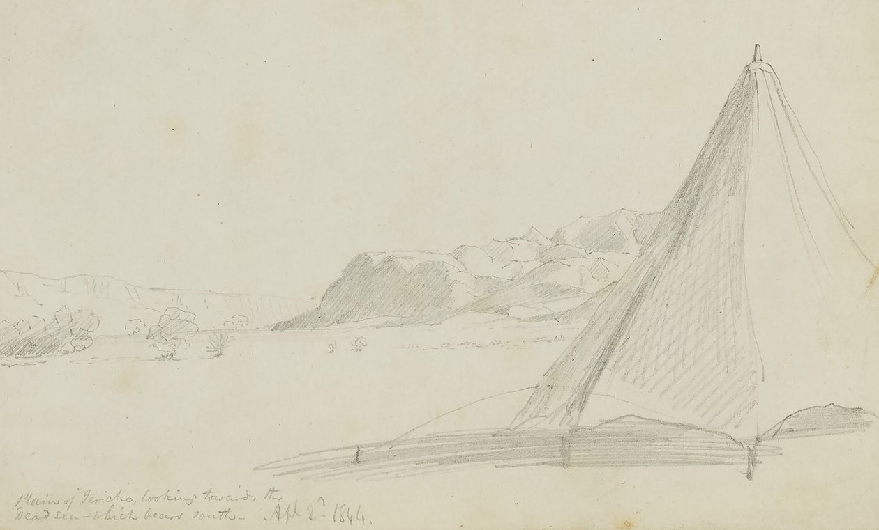 Plain of Jericho, Jerusalem by Miner Kilbourne Kellogg