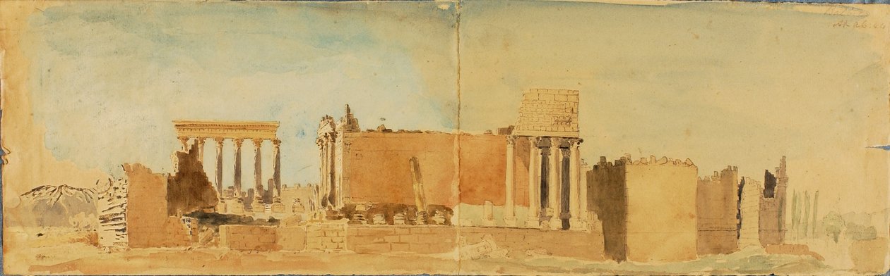 Ruins of Baalbek by Miner Kilbourne Kellogg