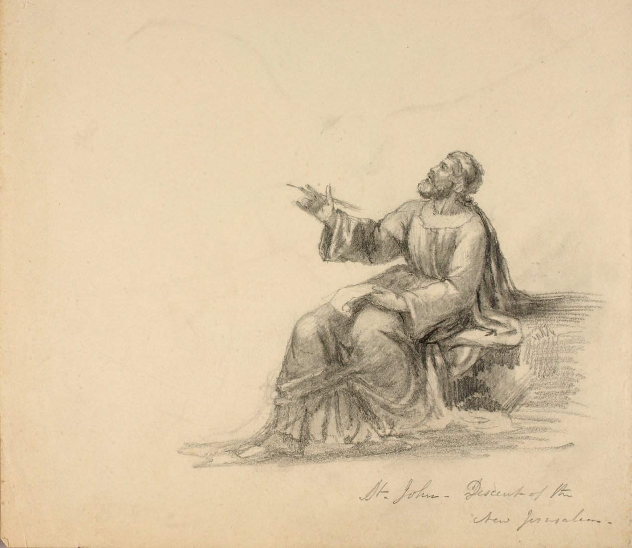 St. John: Descent of the New Jerusalem by Miner Kilbourne Kellogg