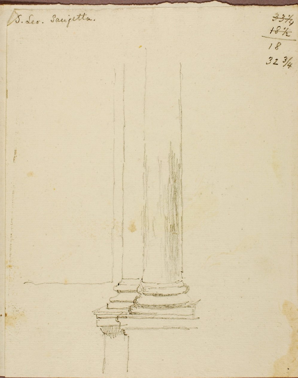 Study (Columns) by Miner Kilbourne Kellogg