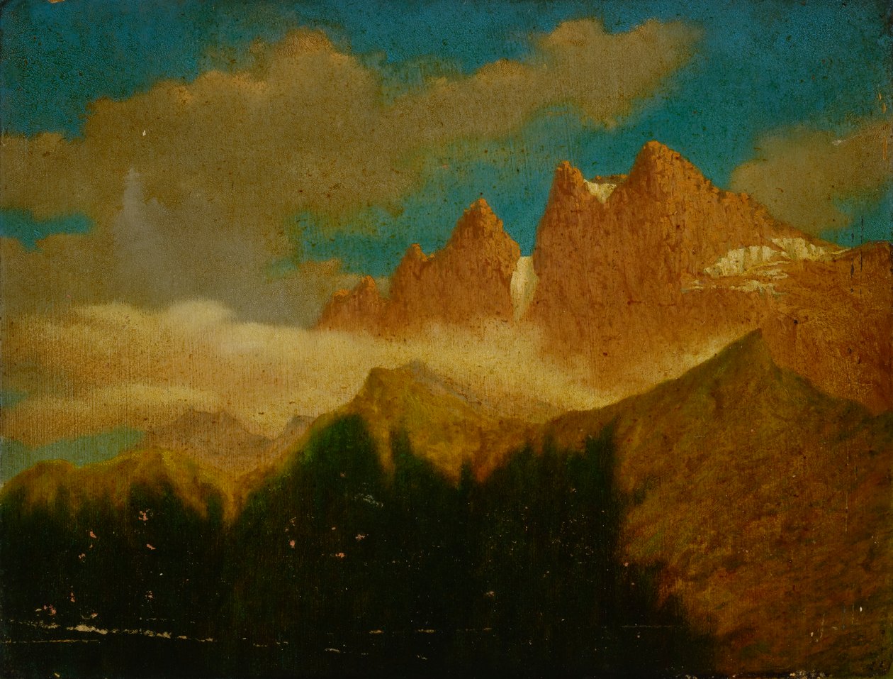 Switzerland--Near Valery by Miner Kilbourne Kellogg
