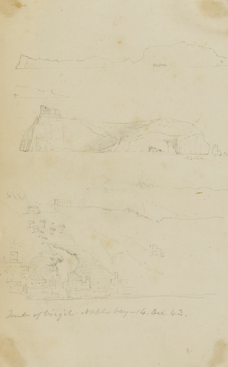 Tomb of Virgil, Naples Bay by Miner Kilbourne Kellogg