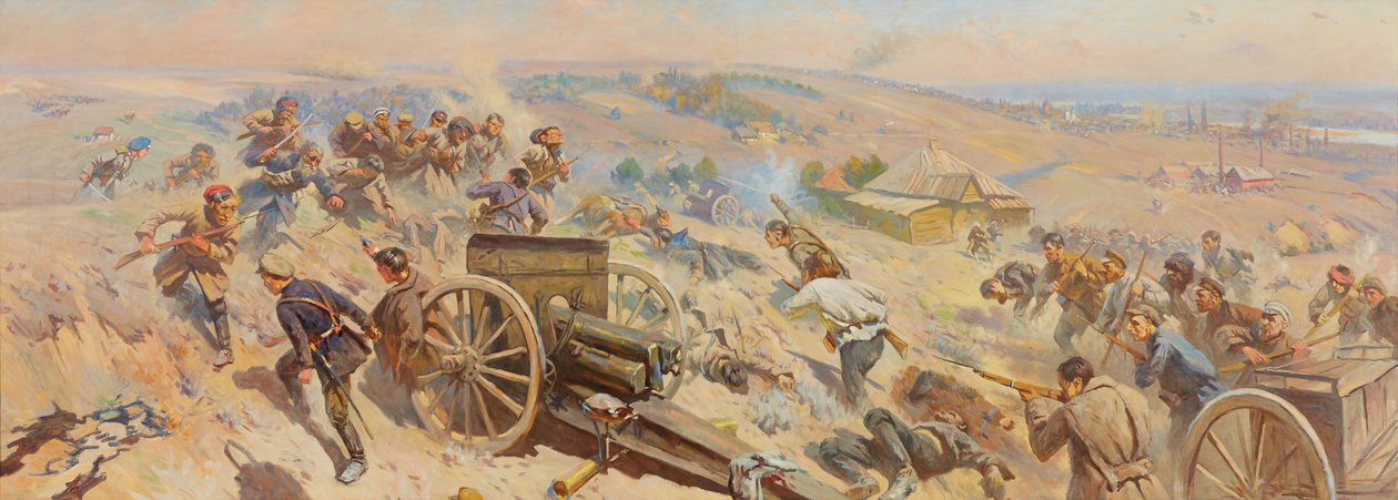 Tsaritsyn Defense by Mitrofan Borisovich Grekov