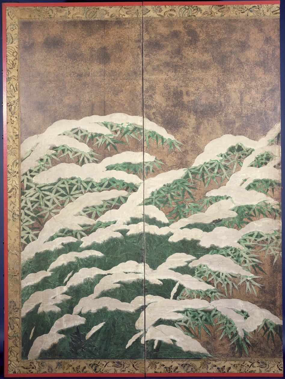Bamboo in Snow, c.1600 by Mitsuyoshi Tosa