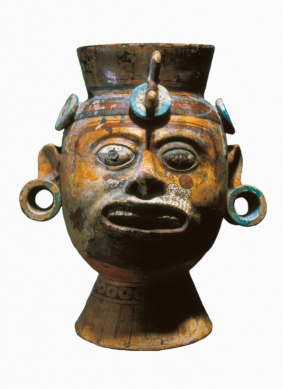 Anthropomorphic Vase by Mixtec Mixtec