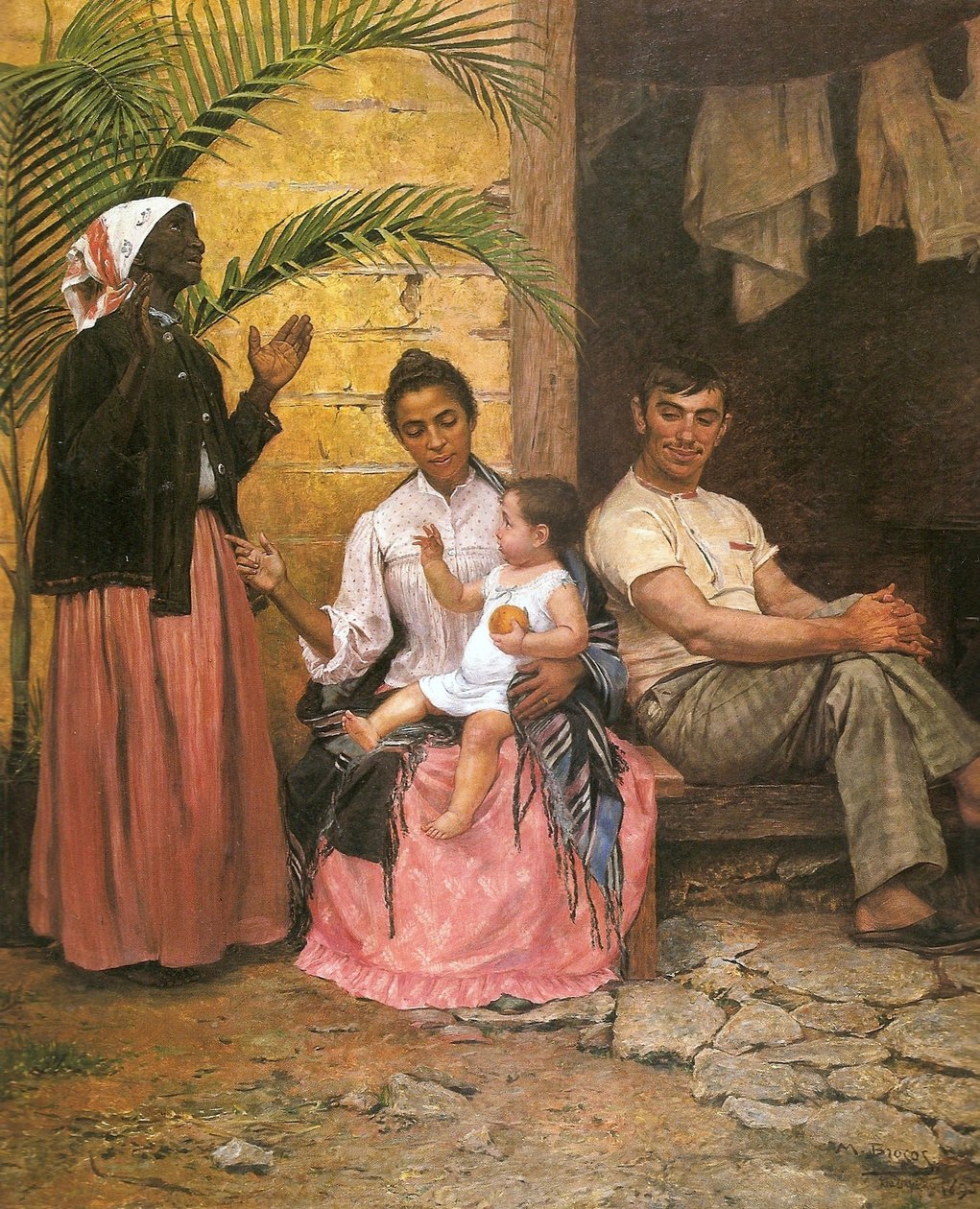 Redemption of Ham by Modesto Brocos