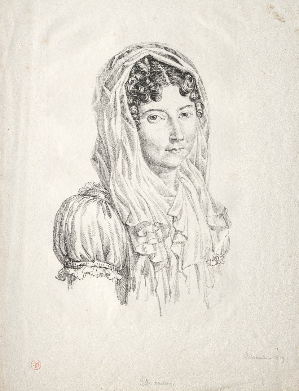 Portrait of a Woman by Moisbach