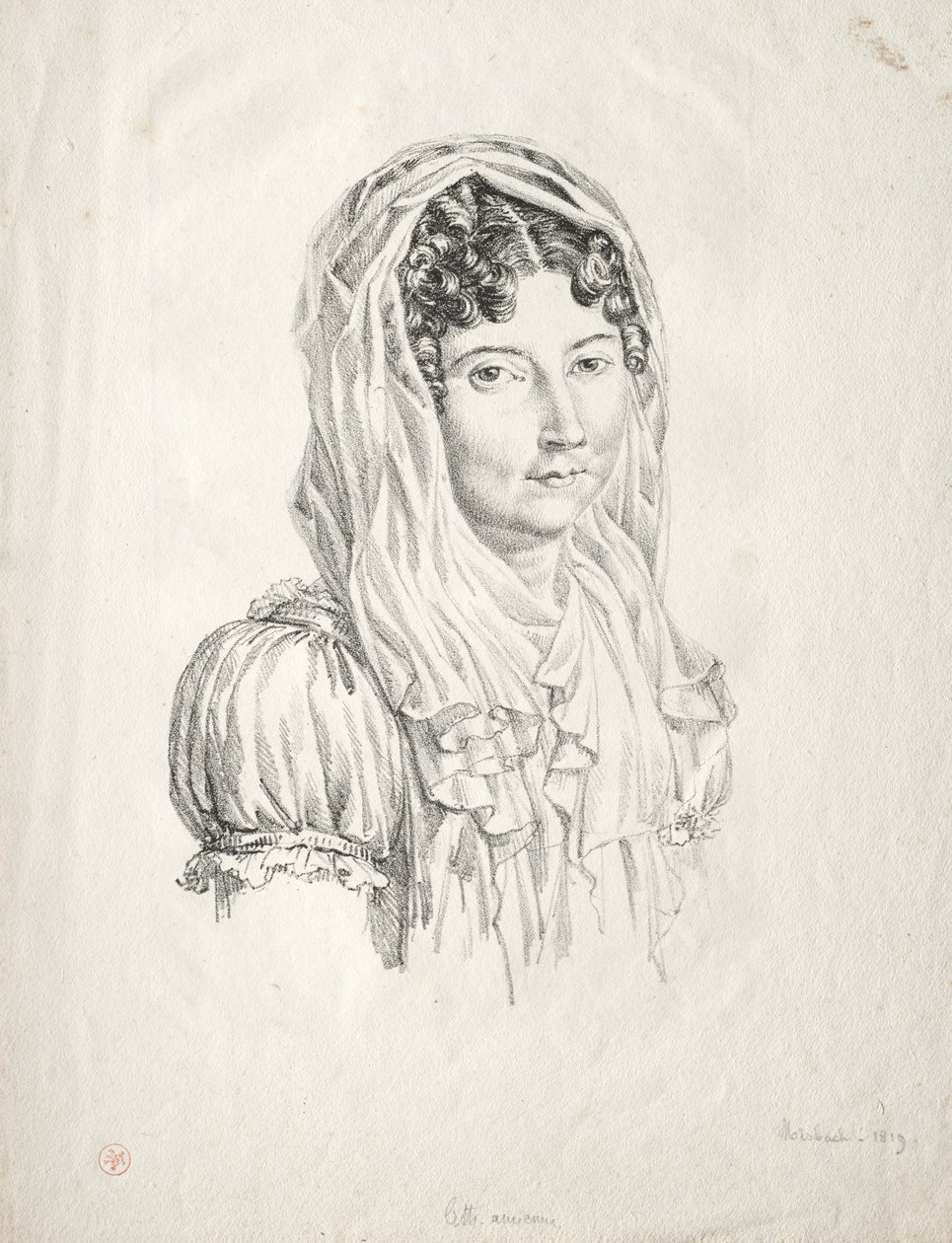 Portrait of a Woman by Moisbach