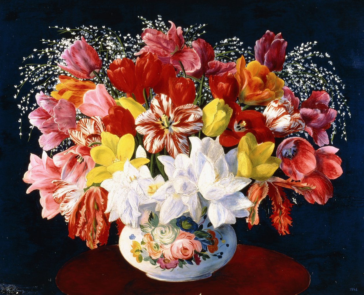 Big Bouquet of Tulips by Moise Kisling