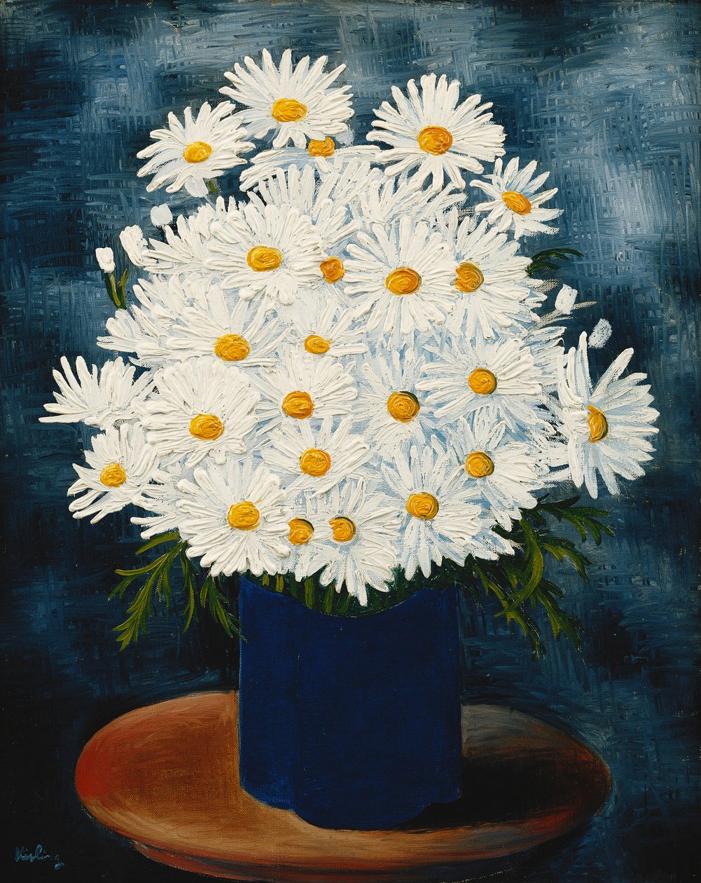 Bouquet of Daisies by Moise Kisling