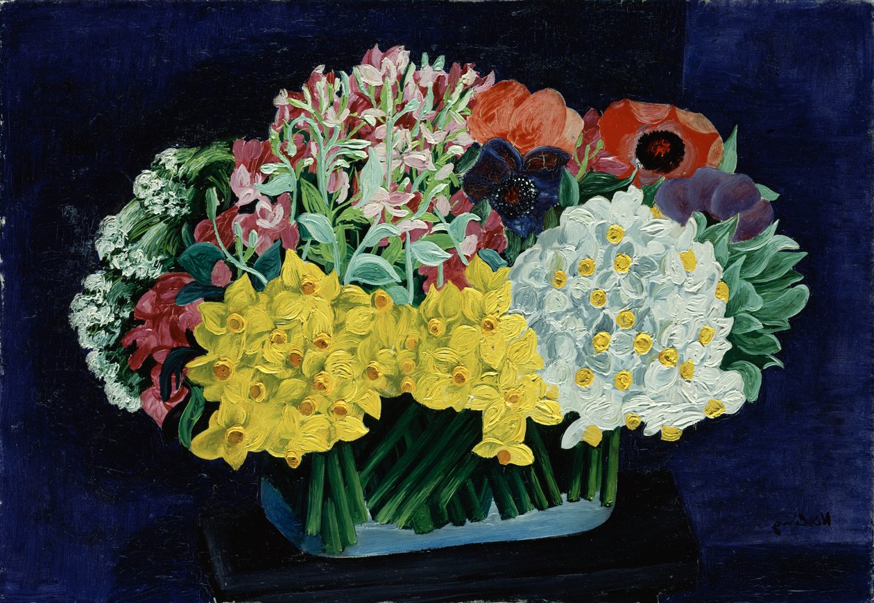 Flowers by Moise Kisling