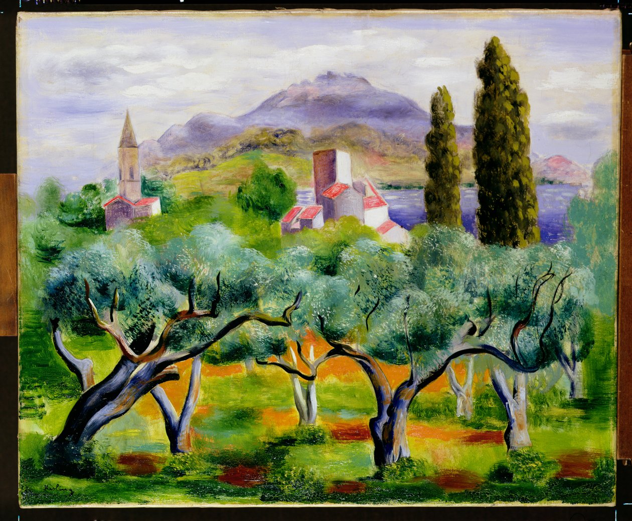 Landscape, c.1920 by Moise Kisling