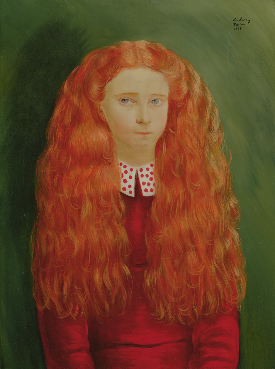 Portrait of Rosine Fels by Moise Kisling