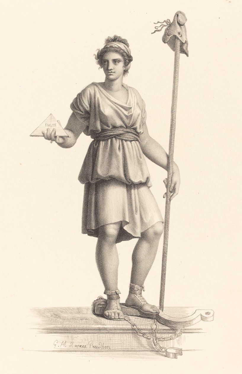 The French Republic by Monogrammist G.H. after Pierre Paul Prud