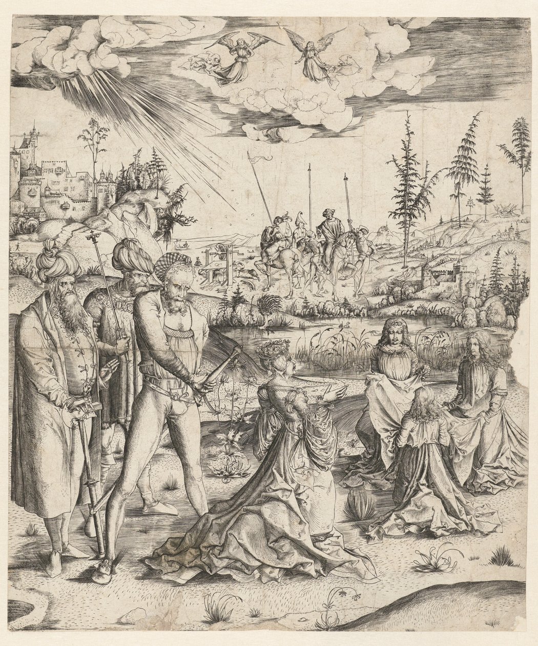 The Martyrdom of Saint Catherine by Monogrammist MZ
