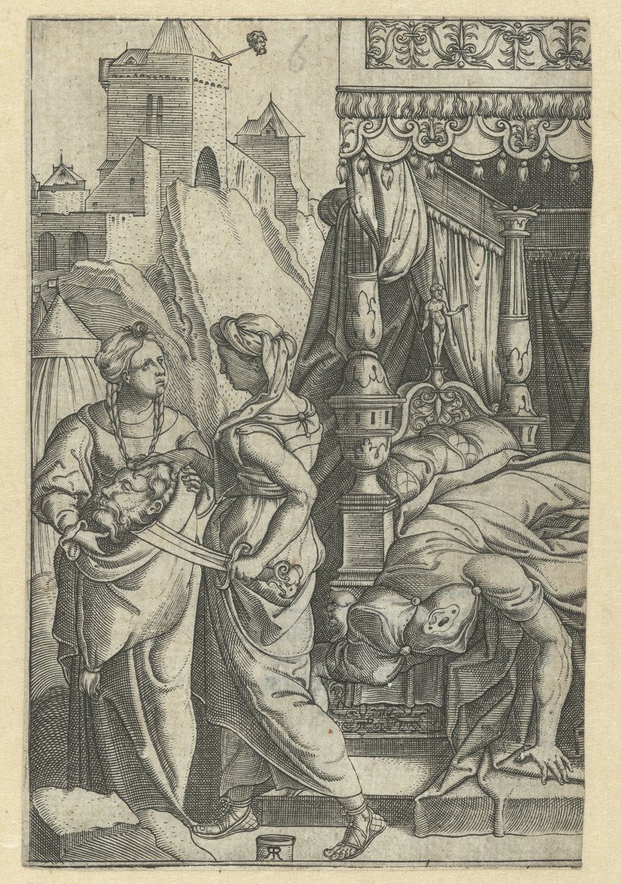 Judith with the Head of Holofernes by Monogrammist RR