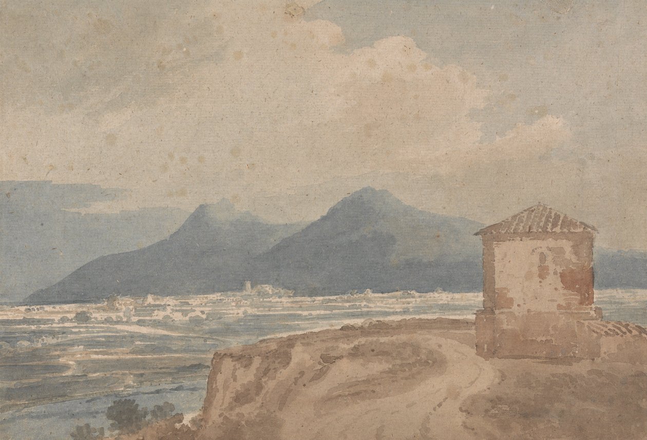 On the Road Between Salerno and Eboli by Monro School