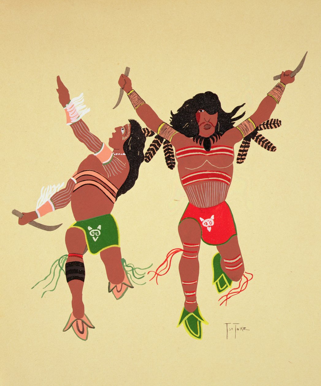 Kiowa Warriors by Monroe Tsatoke