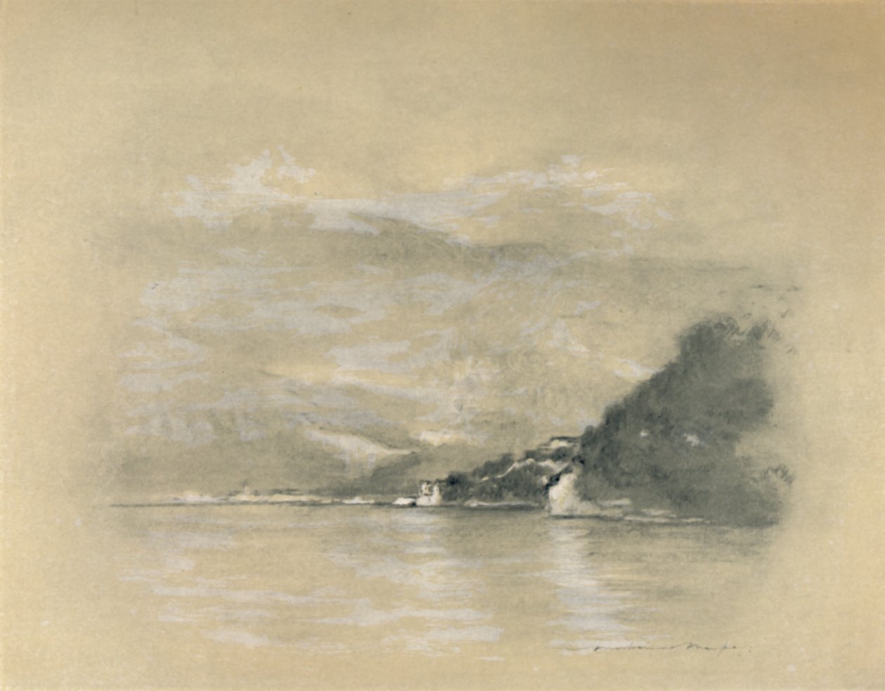 Lake of Lucerne by Mortimer L Menpes