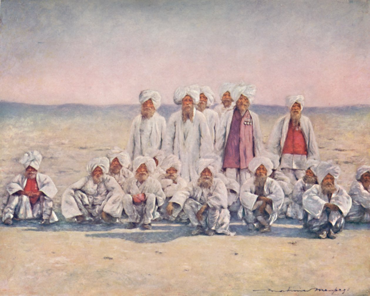 On Durbar Day by Mortimer L Menpes