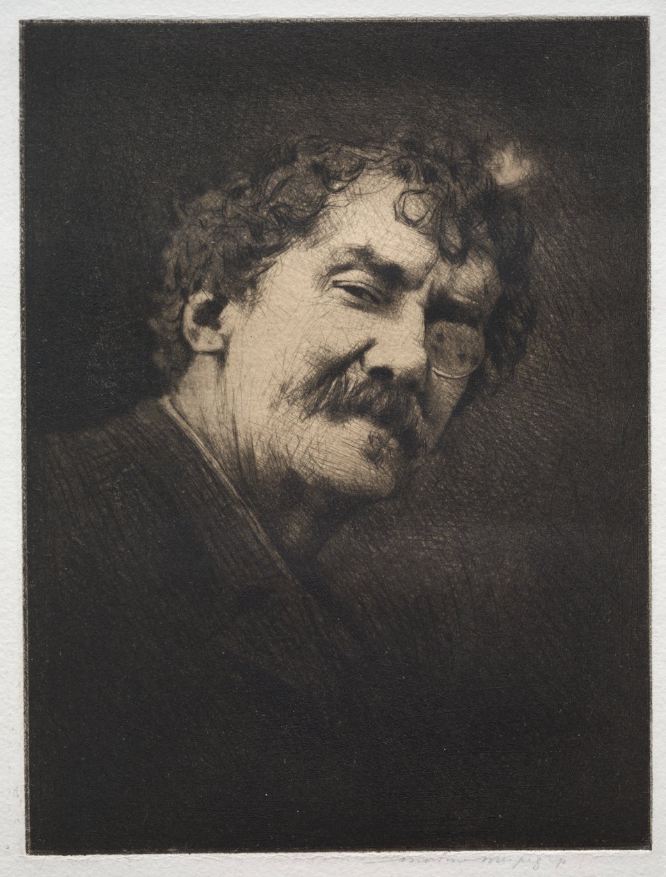 James MacNeill Whistler by Mortimer Menpes