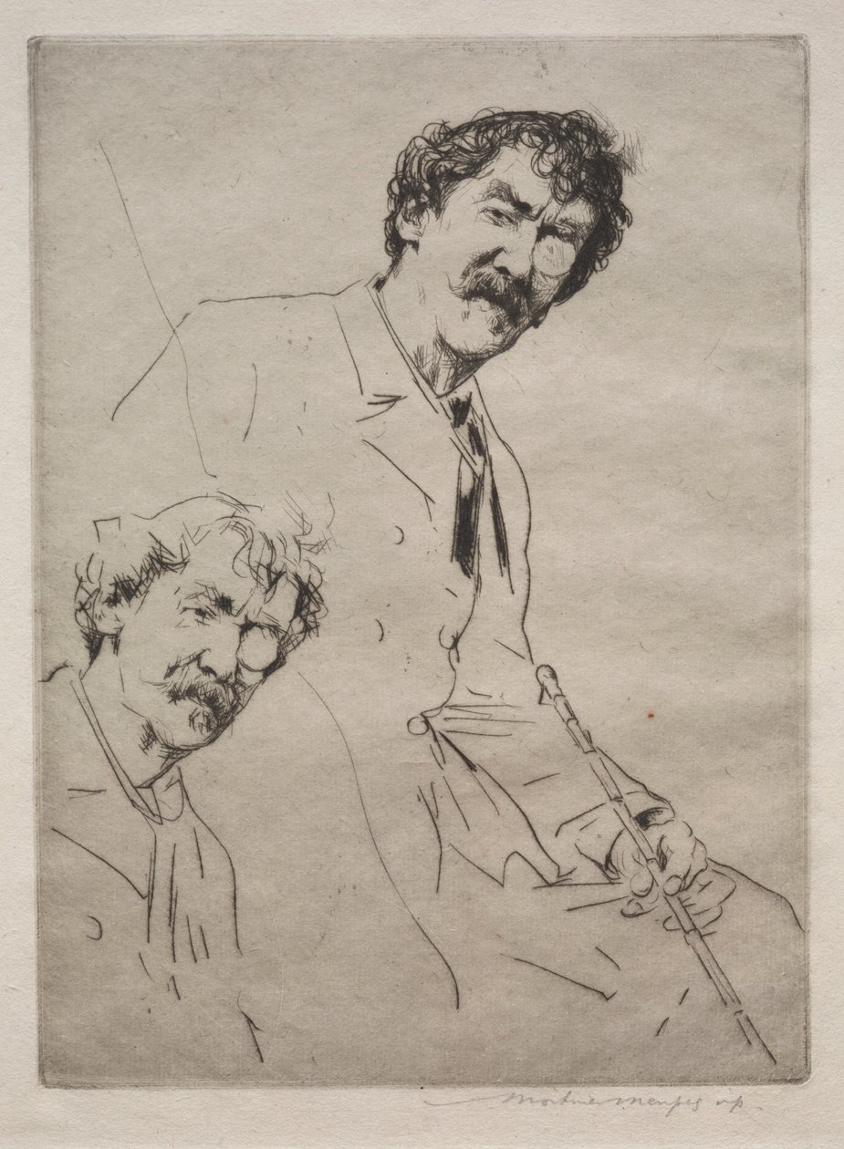 James MacNeill Whistler by Mortimer Menpes
