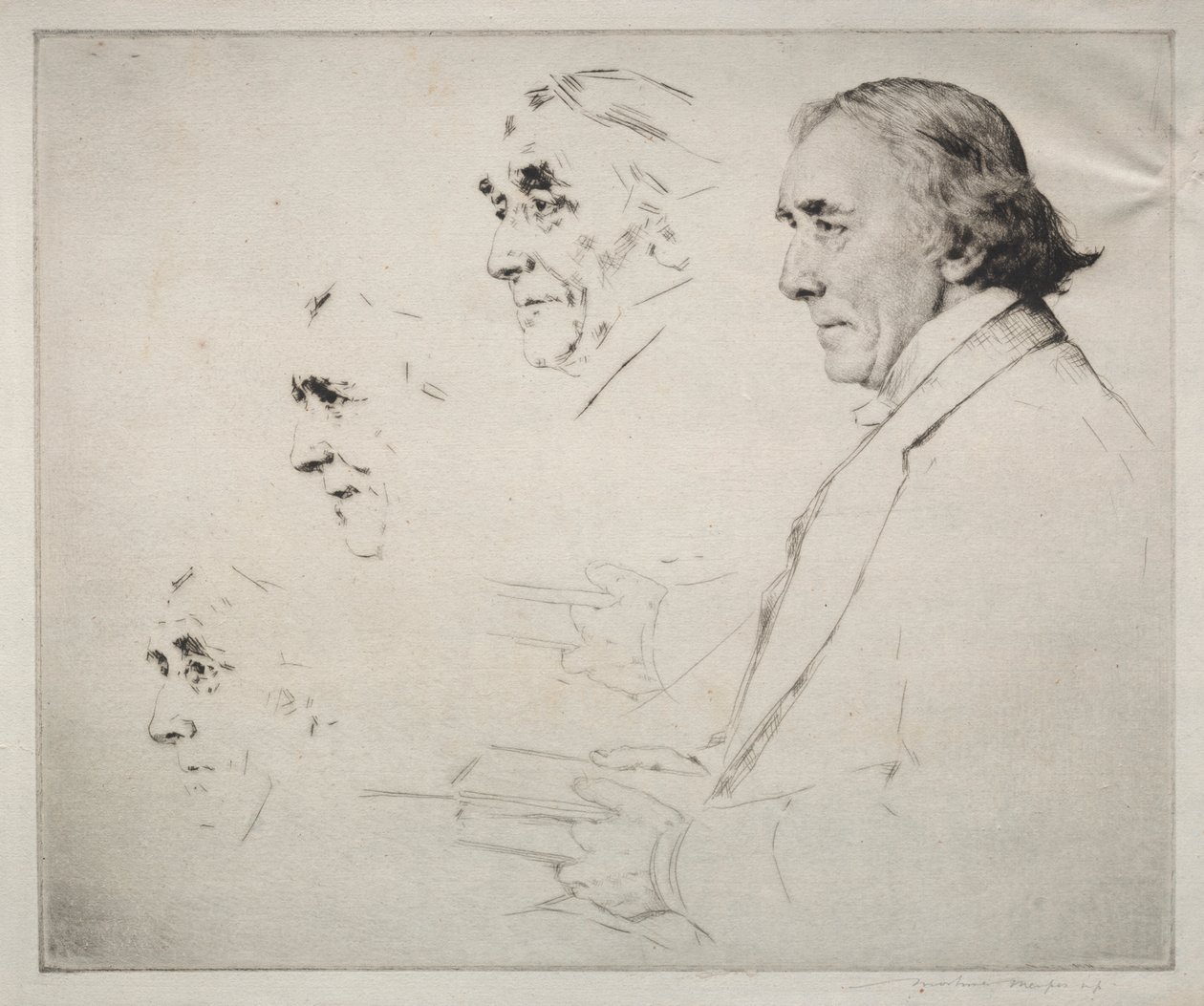 Sir Henry Irving by Mortimer Menpes