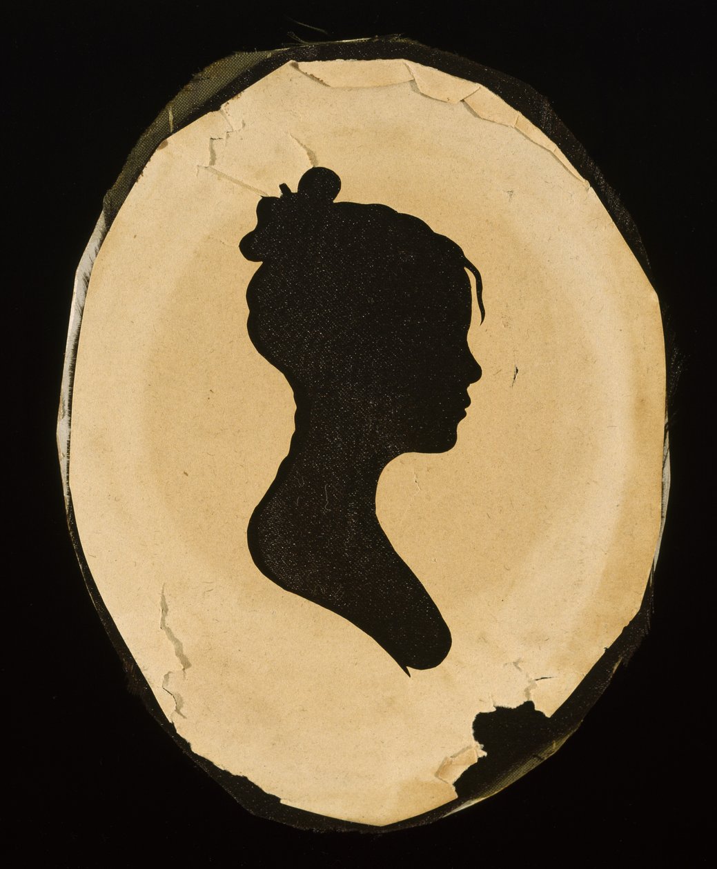 Revealed Silhouette of a Young Woman by Moses Williams