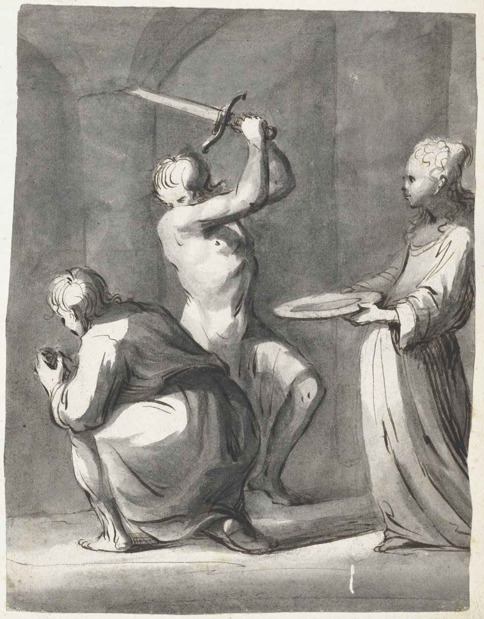 Beheading of John the Baptist by Moses Ter Borch