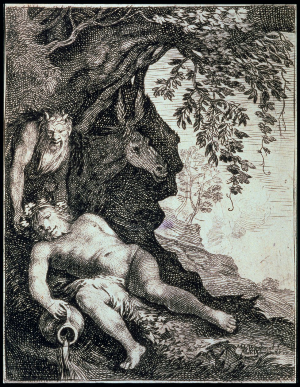 The Drunken Silenus by Moses van Uyttenbroeck