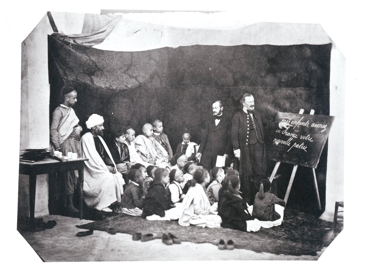 French School in Algeria by Moulins