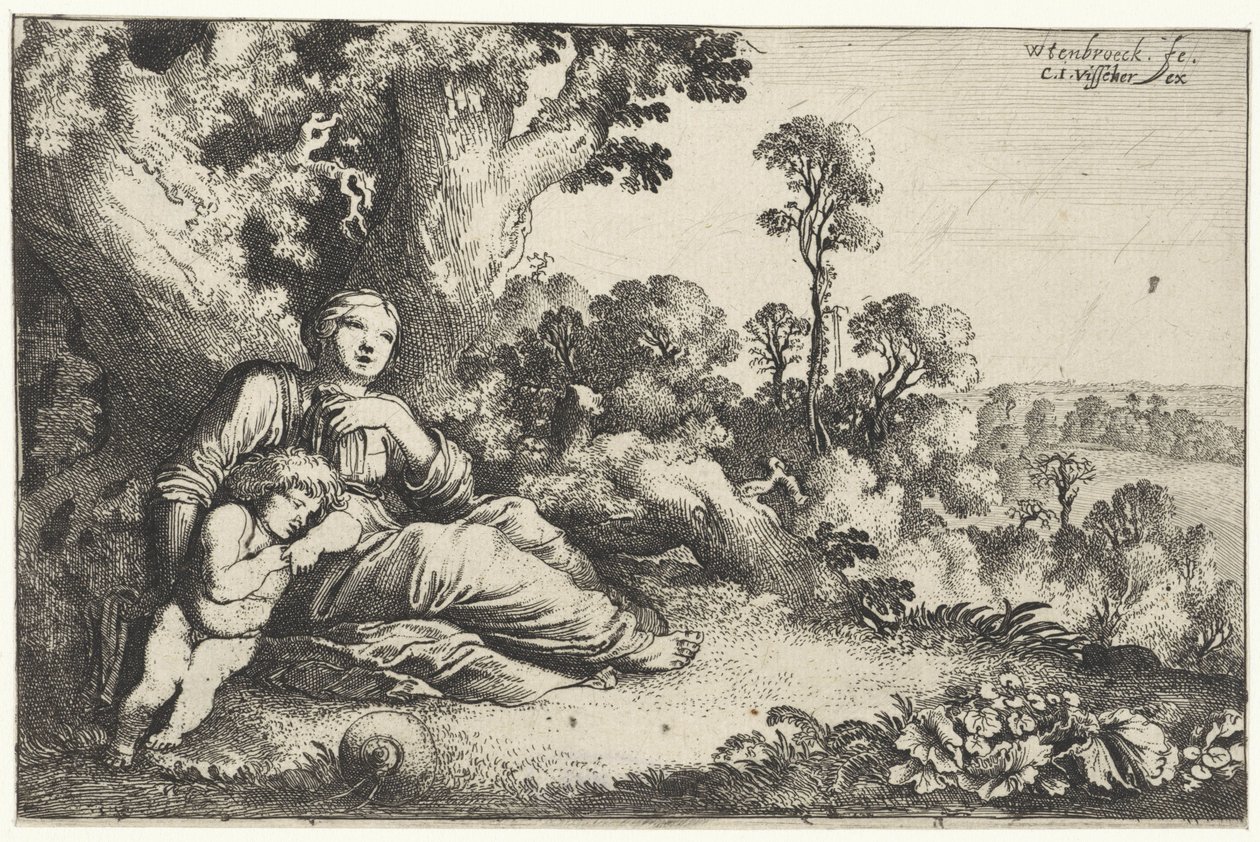Hagar and Ishmael in the Desert by Moyses van Wtenbrouck