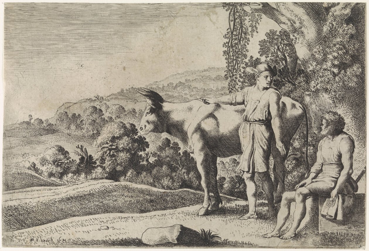 Mercury in Conversation with Argus by Moyses van Wtenbrouck