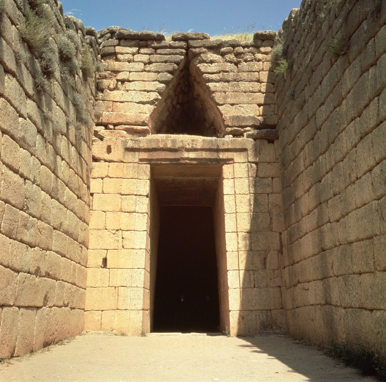 The Treasury of Atreus, c.1300 BC by Mycenaean
