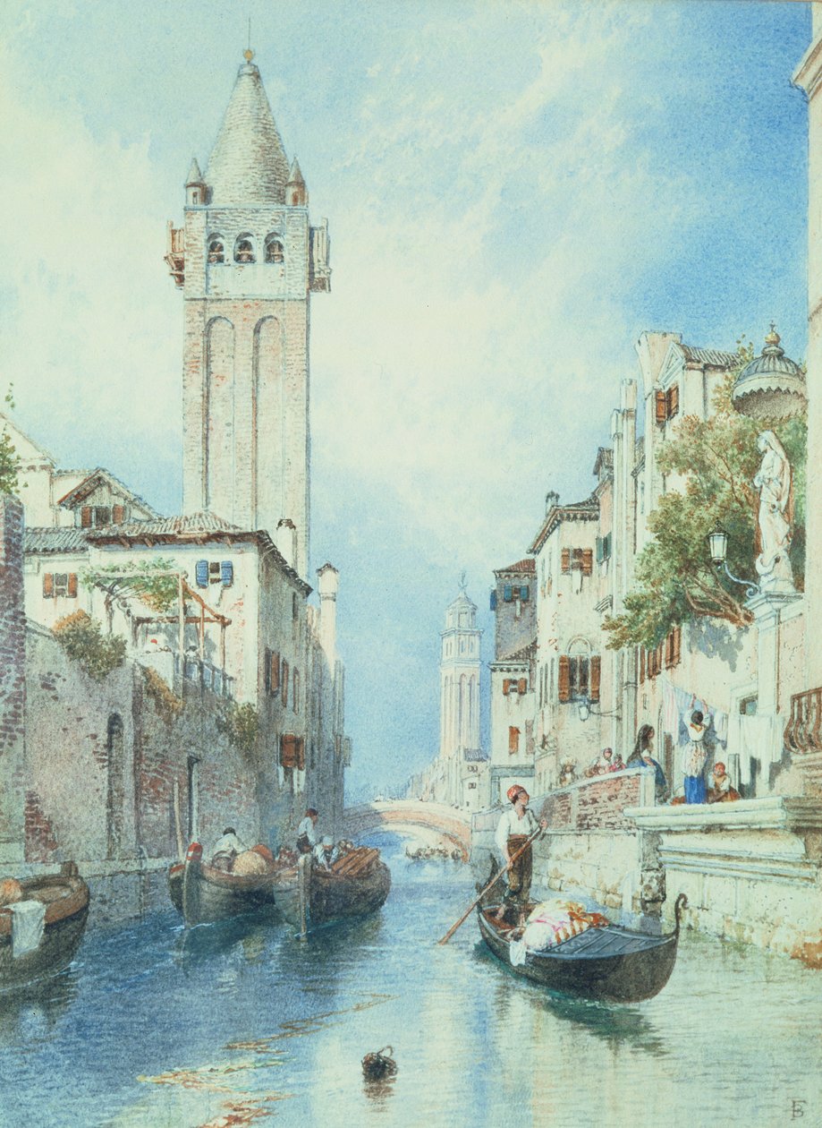 Venice by Myles Birket Foster
