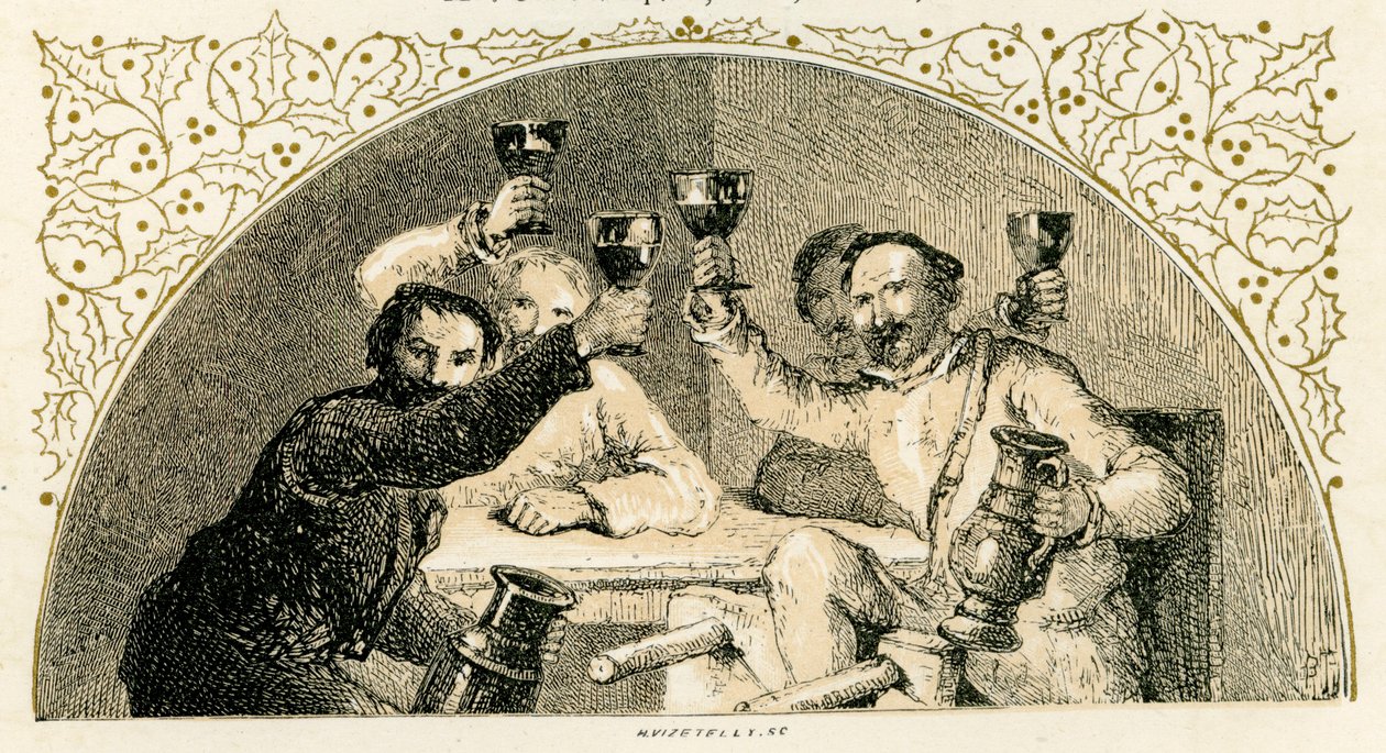 Christmas carol in praise of ale by Myles Birket Foster