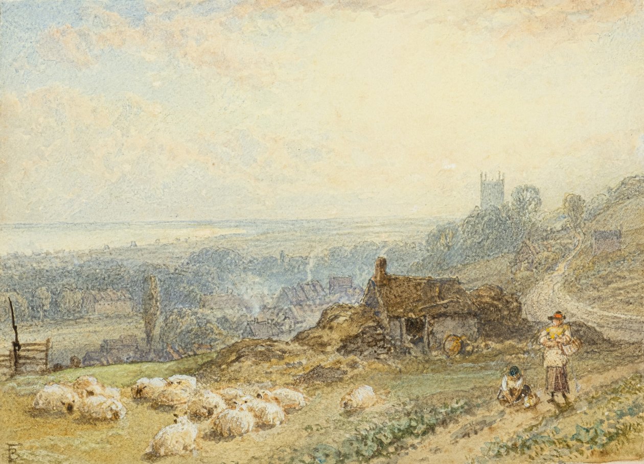 Hythe by Myles Birket Foster