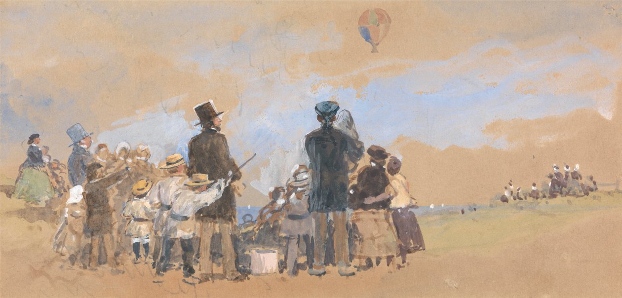 The Balloon by Myles Birket Foster