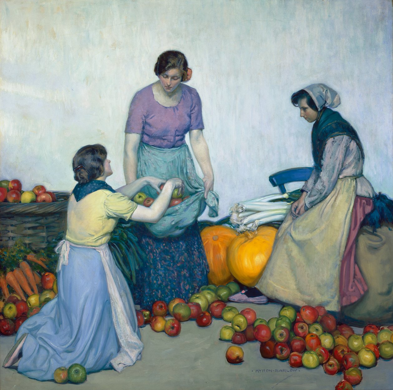 Apples, c.1914 by Myron G. Barlow