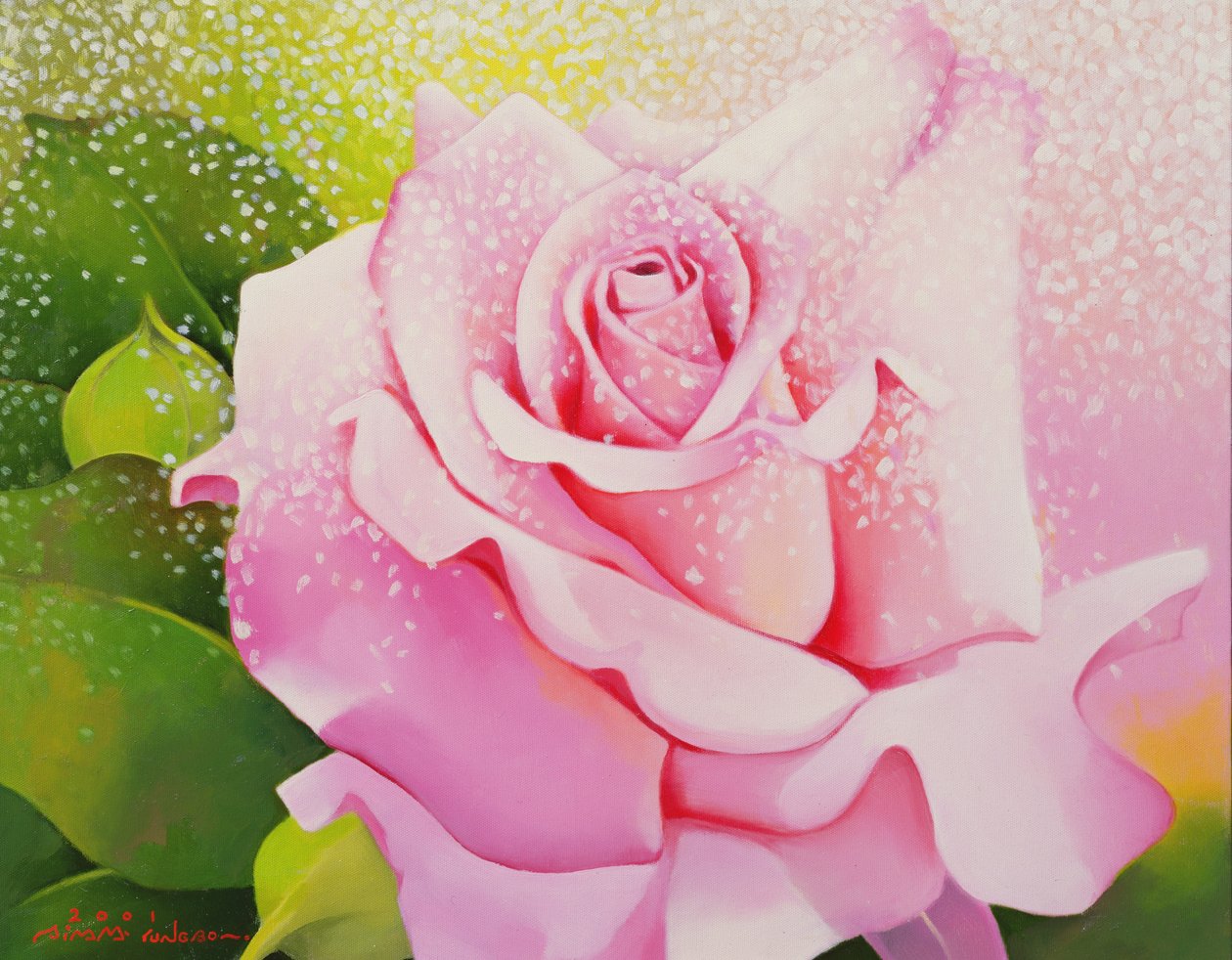 The Rose, 2001 by Myung Bo Sim