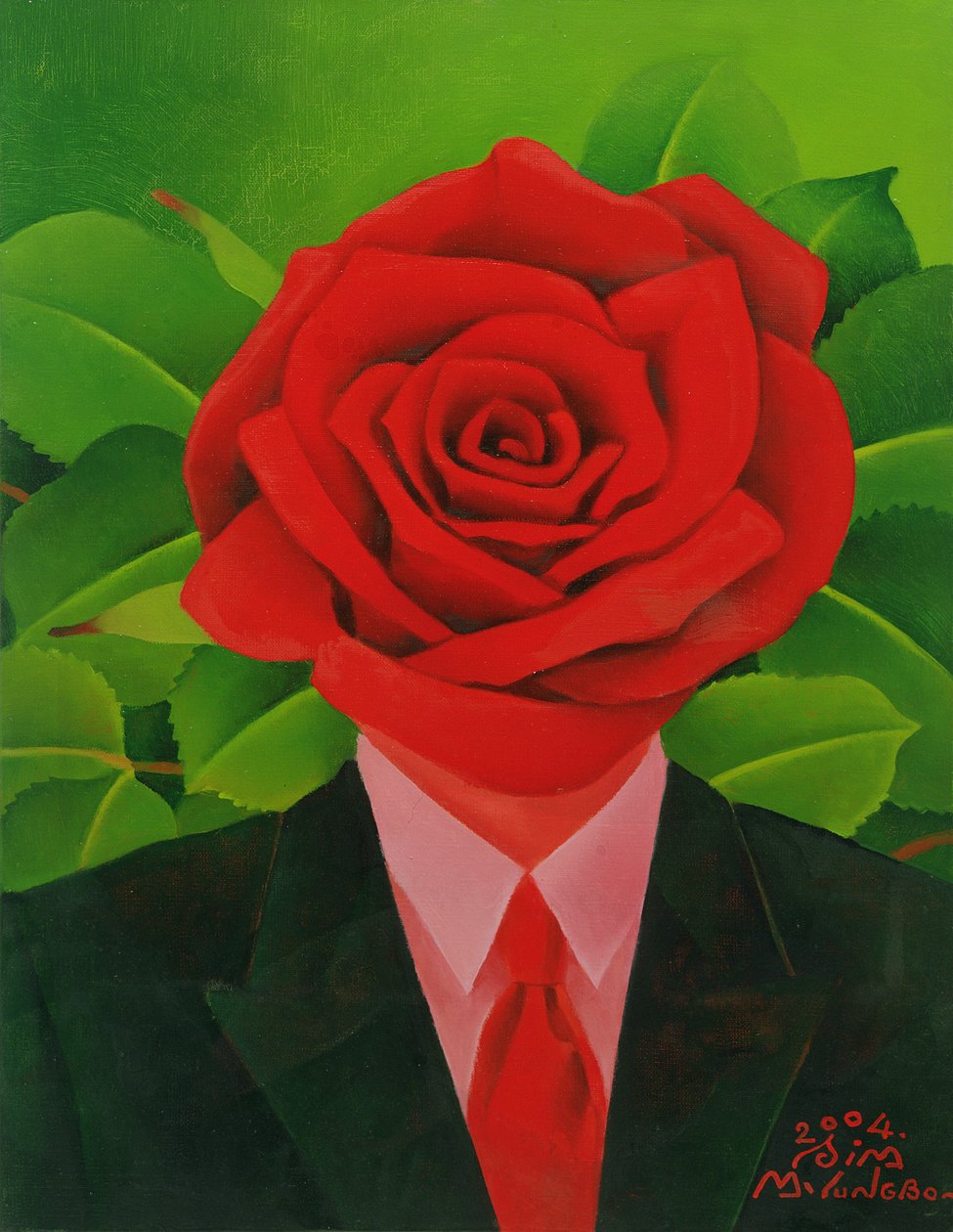 The Rose Man by Myung Bo Sim